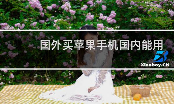 国外买苹果手机国内能用吗