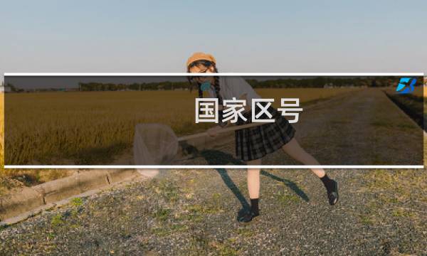 国家区号图片