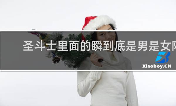 圣斗士里面的瞬到底是男是女阿