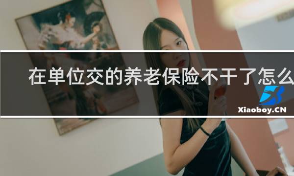 在单位交的养老保险不干了怎么办