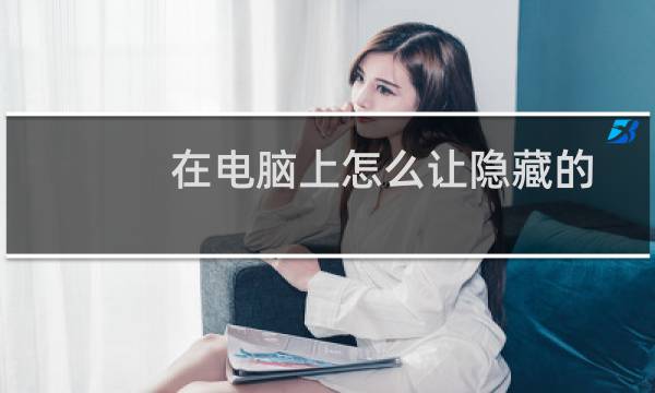 在电脑上怎么让隐藏的文件或文件夹不显示？