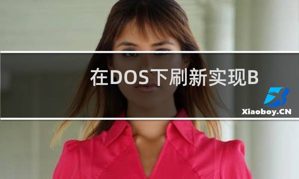在DOS下刷新实现BIOS升级