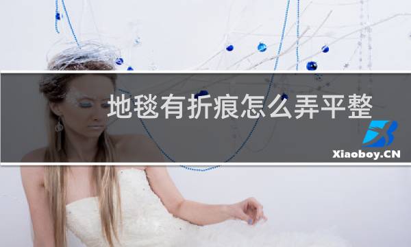 地毯有折痕怎么弄平整