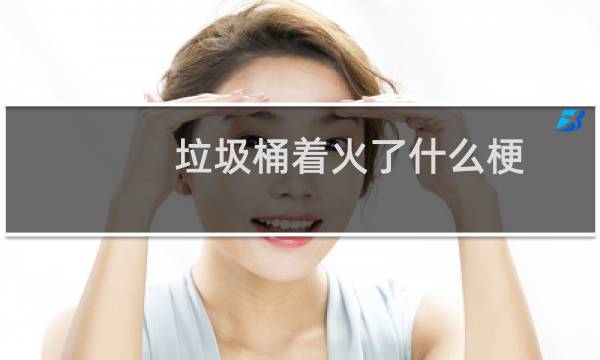 垃圾桶着火了什么梗