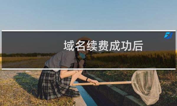 域名续费成功后，注册局WHOIS查询显示到期时间未延长