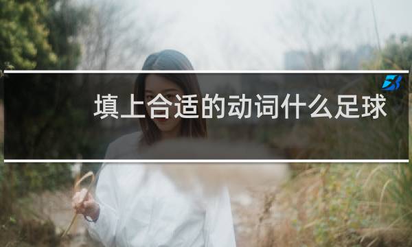 填上合适的动词什么足球