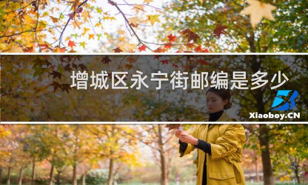 增城区永宁街邮编是多少