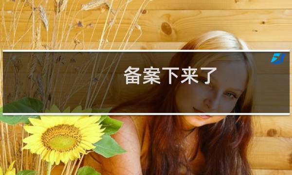 备案下来了,但是icp查询不到,网站打不开