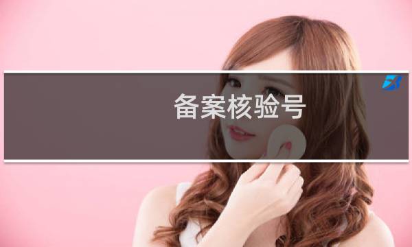 备案核验号:-备案平台