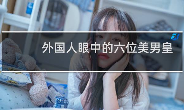 外国人眼中的六位美男皇帝