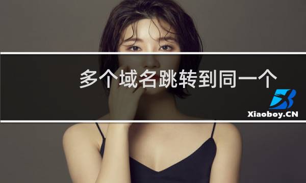 多个域名跳转到同一个首页网址？