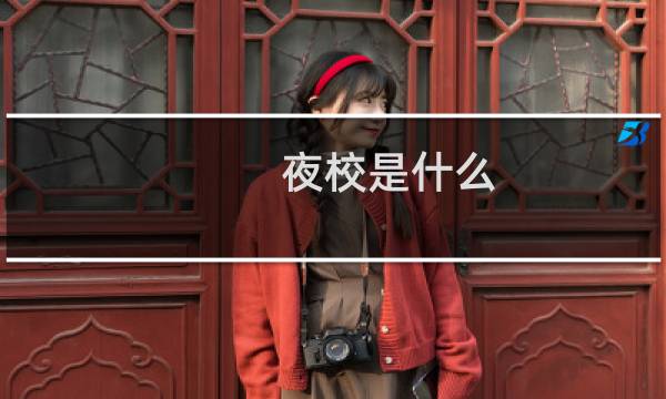 夜校是什么