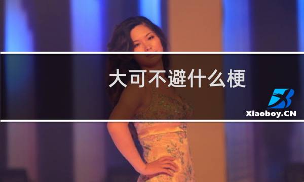 大可不避什么梗