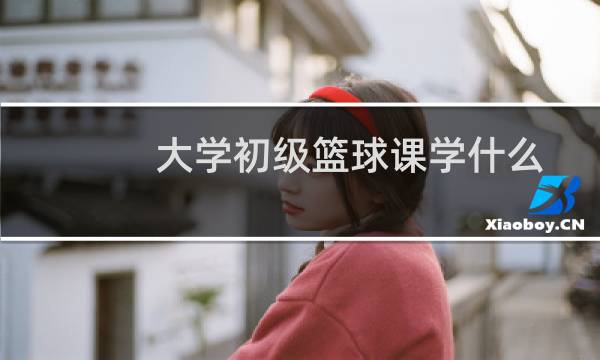 大学初级篮球课学什么