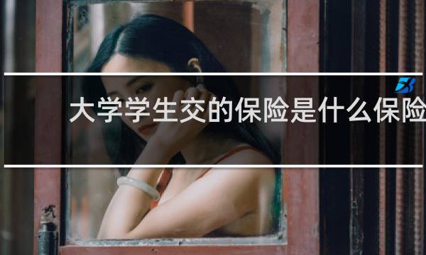 大学学生交的保险是什么保险图片