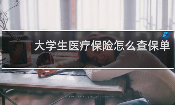 大学生医疗保险怎么查保单图片