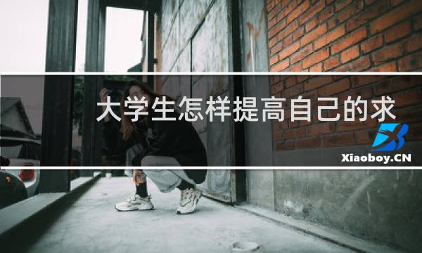 大学生怎样提高自己的求职技巧图片