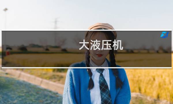 大液压机图片