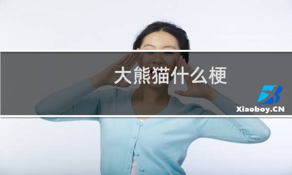 大熊猫什么梗