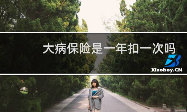 大病保险是一年扣一次吗