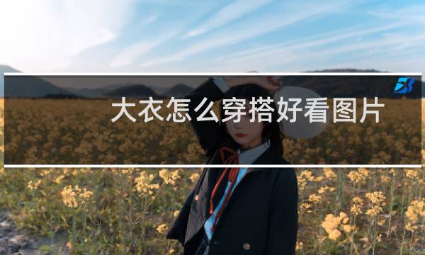 大衣怎么穿搭好看图片