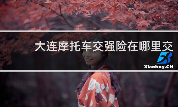 大连摩托车交强险在哪里交