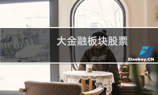 大金融板块股票图片