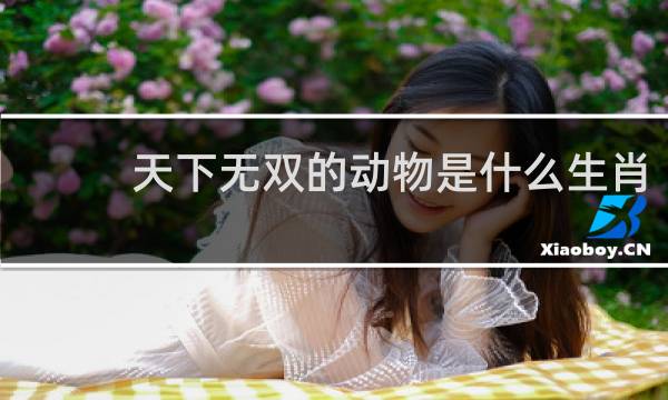 天下无双的动物是什么生肖