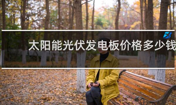 太阳能光伏发电板价格多少钱一块图片