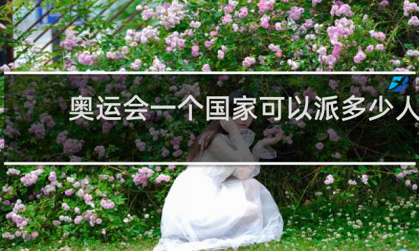 奥运会一个国家可以派多少人