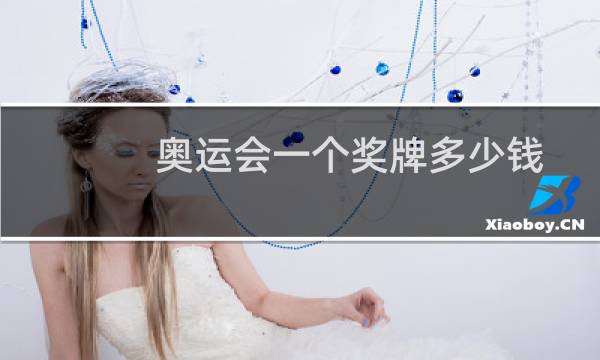 奥运会一个奖牌多少钱