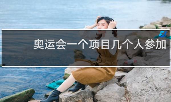 奥运会一个项目几个人参加