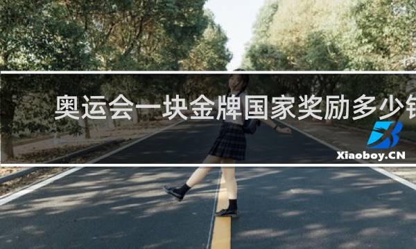 奥运会一块金牌国家奖励多少钱