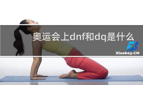 奥运会上dnf和dq是什么