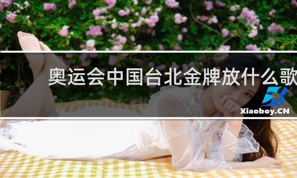 奥运会中国台北金牌放什么歌