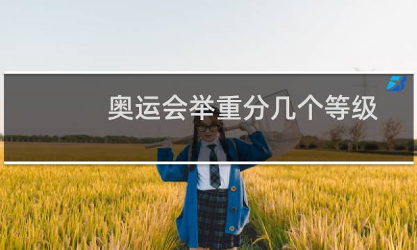 奥运会举重分几个等级