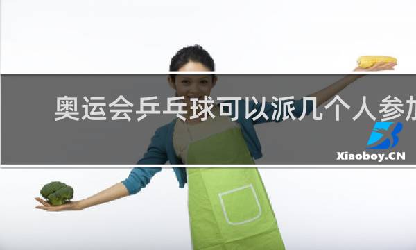 奥运会乒乓球可以派几个人参加