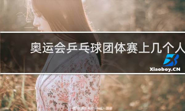 奥运会乒乓球团体赛上几个人