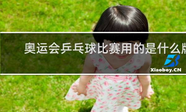 奥运会乒乓球比赛用的是什么牌乒乓球拍