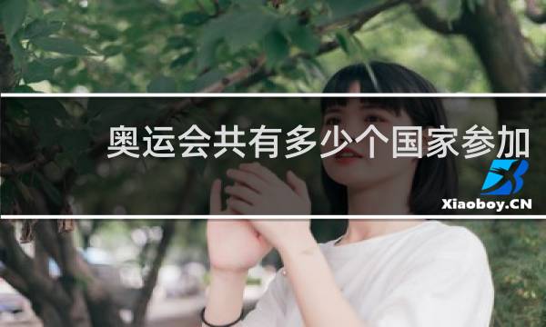 奥运会共有多少个国家参加