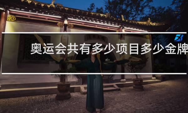 奥运会共有多少项目多少金牌