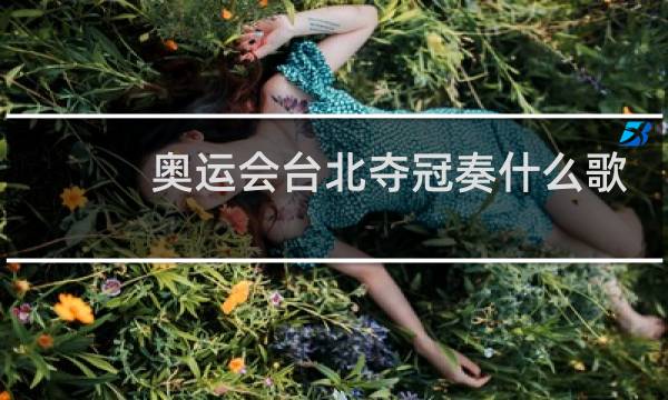 奥运会台北夺冠奏什么歌