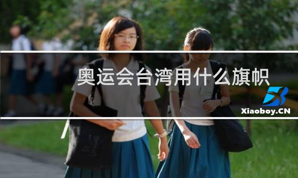 奥运会台湾用什么旗帜