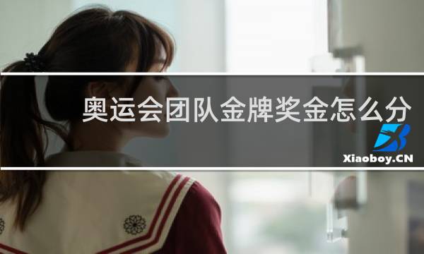 奥运会团队金牌奖金怎么分