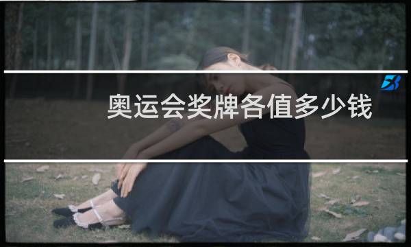 奥运会奖牌各值多少钱