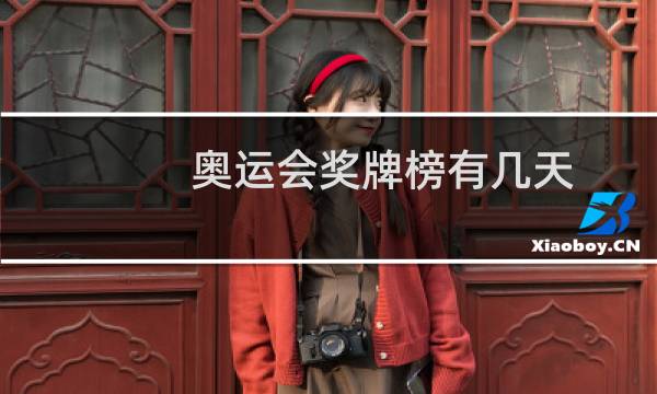 奥运会奖牌榜有几天