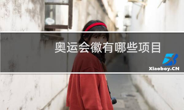 奥运会徽有哪些项目