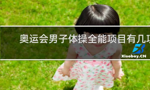 奥运会男子体操全能项目有几项