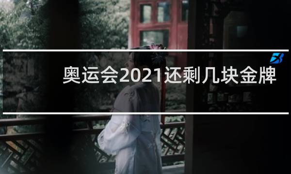 奥运会2021还剩几块金牌