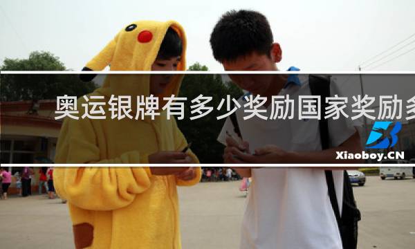 奥运银牌有多少奖励国家奖励多少